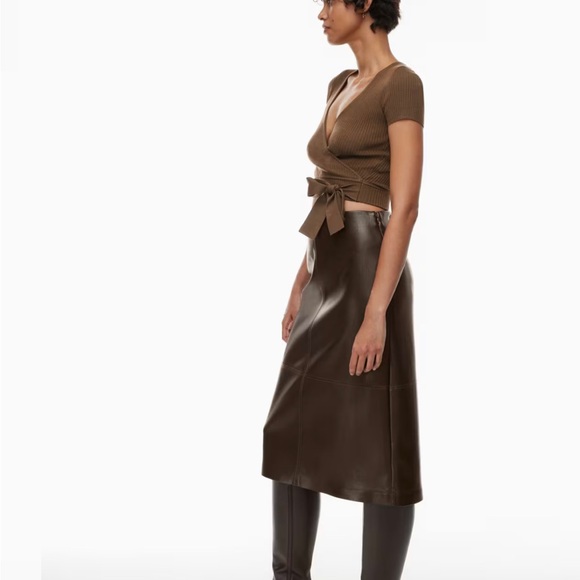 NWT - Wilfred Aritzia wrap sweater , 2XS - Picture 3 of 5